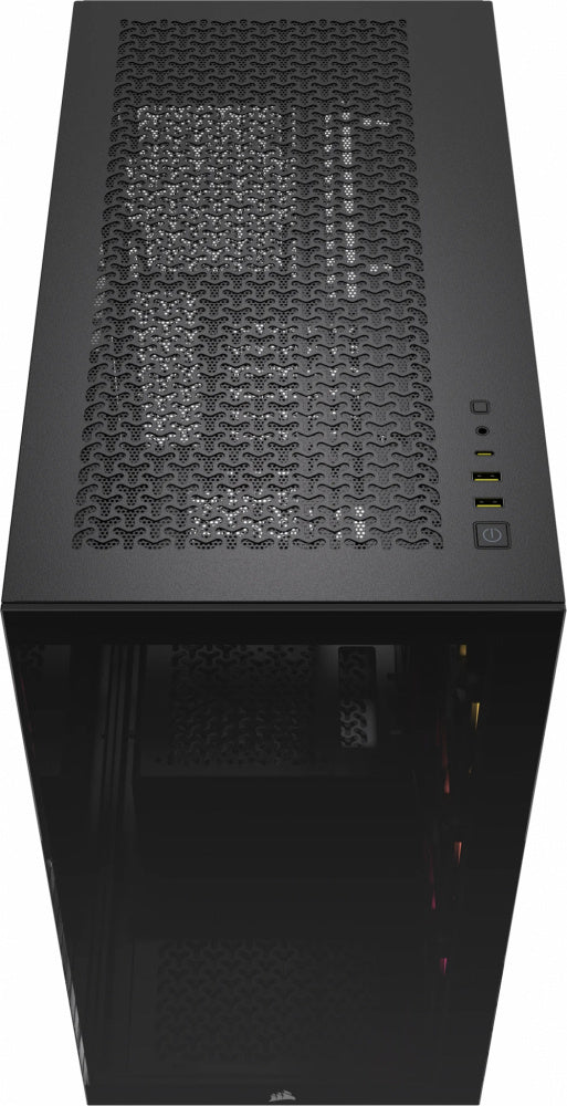 Gabinete Corsair iCUE LINK 3500X RGB ATX Incluye 3 Ventiladores Negro