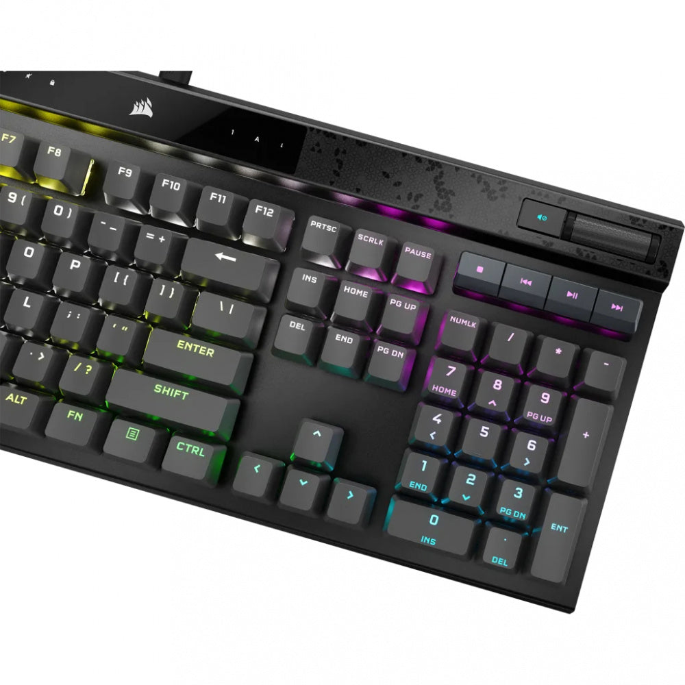 Teclado Gamer Mecanico Corsair K70 MAX RGB | Alambrico | Negro