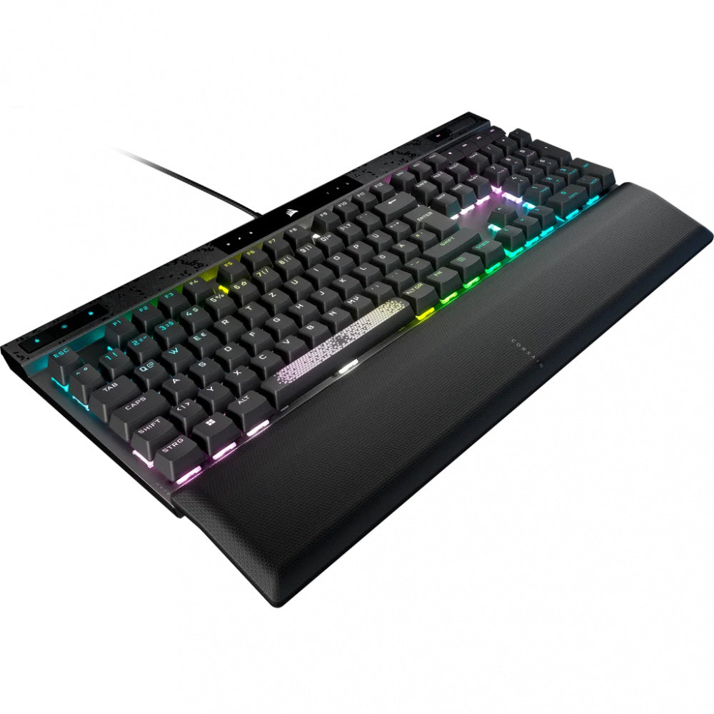 Teclado Gamer Mecanico Corsair K70 MAX RGB | Alambrico | Negro