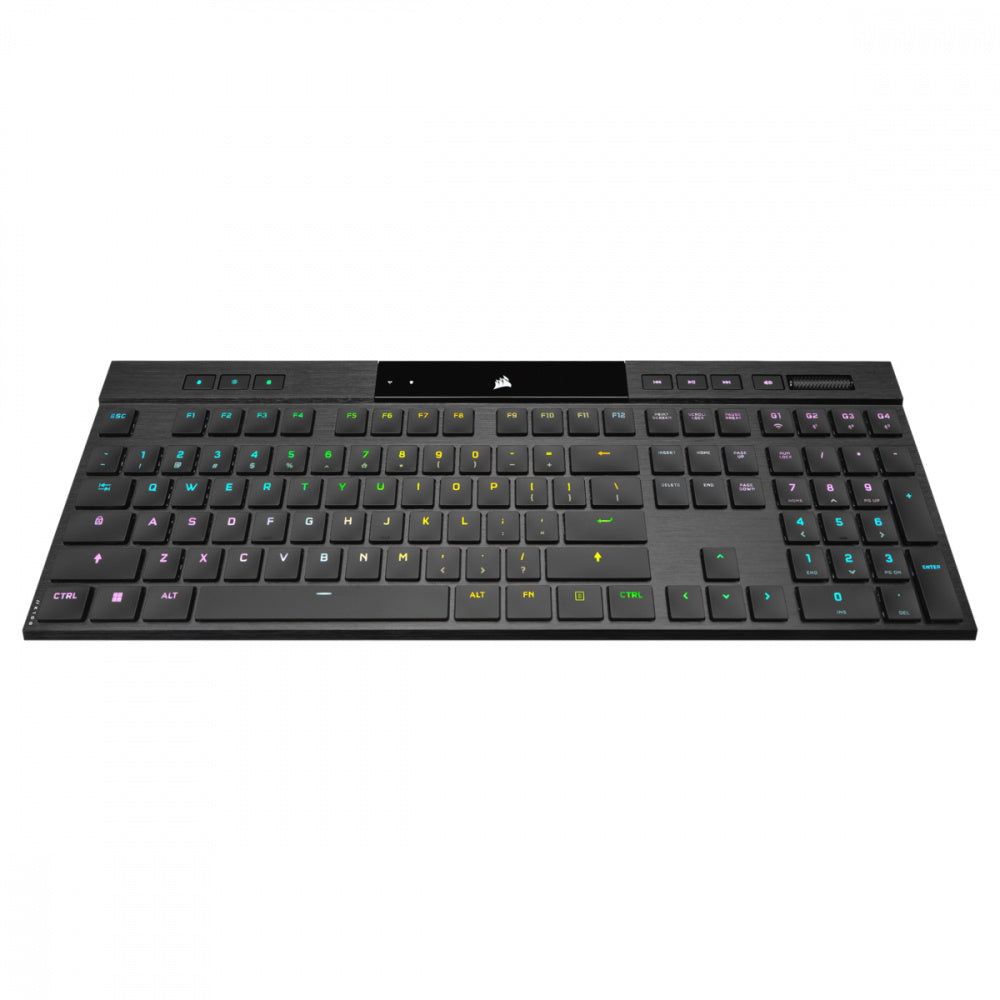 Teclado Gamer Mecánico Corsair K100 AIR RGB | Inalámbrico | Negro (Inglés)