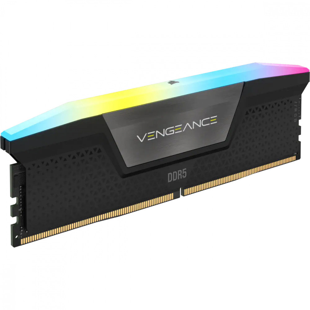 Kit Memoria RAM Corsair Vengeance RGB DDR5 7200MHz 32GB 2x16GB