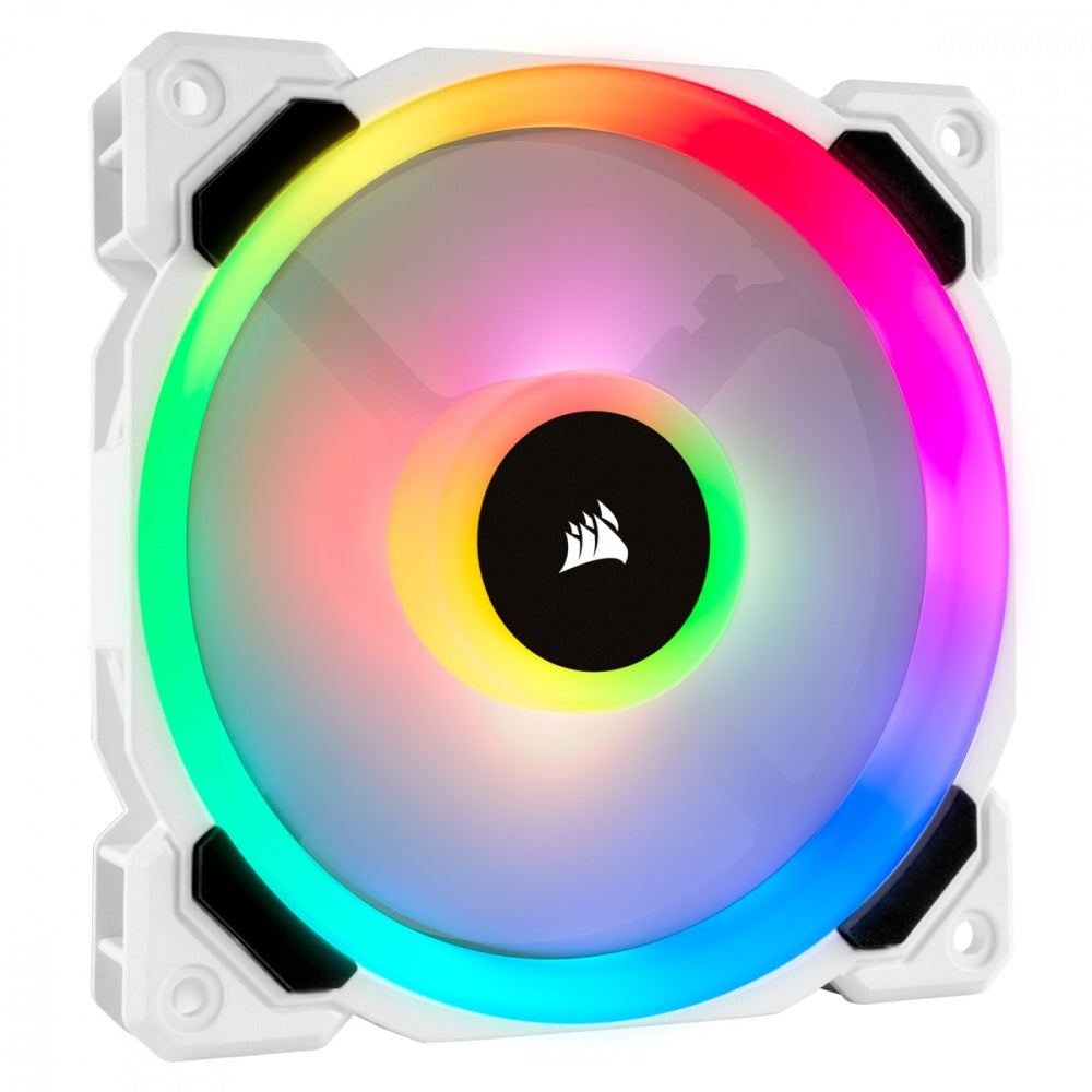Ventilador Corsair LL120 RGB 120mm - Blanco