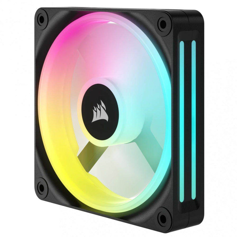 Ventilador Corsair iCUE Link QX120 RGB 120mm - Negro