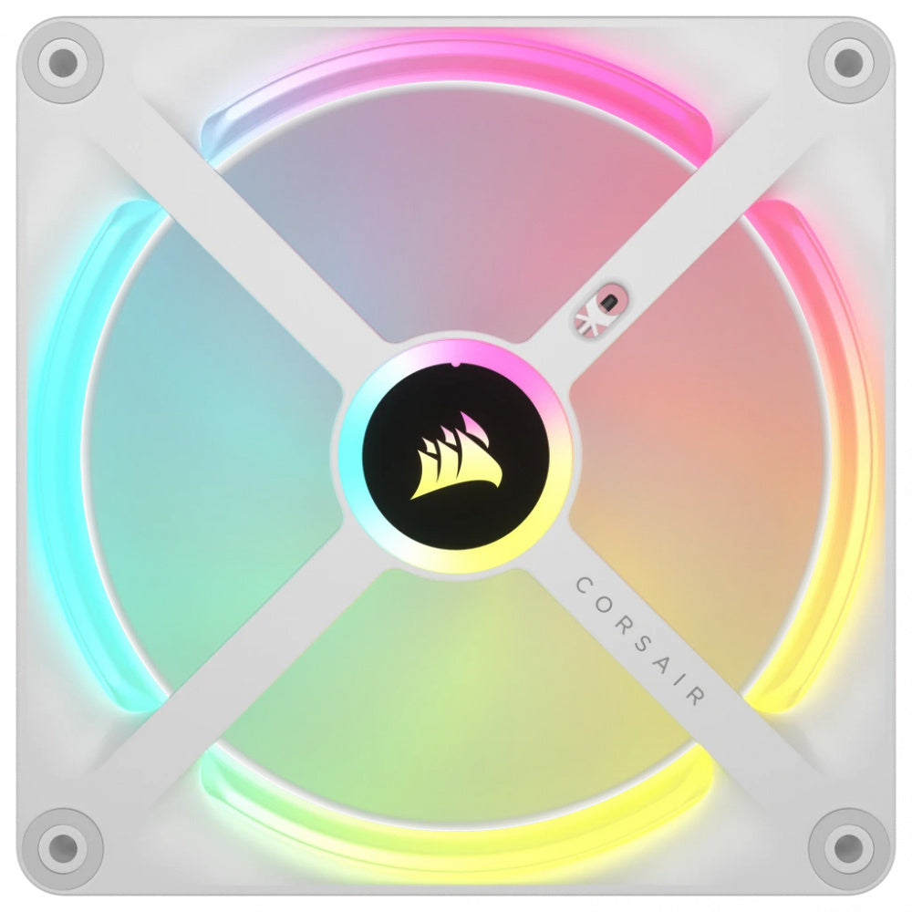 Ventilador Corsair ICUE LINK QX140 R RGB 140mm - Blanco