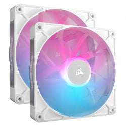 Ventilador Corsair iCUE LINK RX140 RGB- 2x 140mm - Blanco