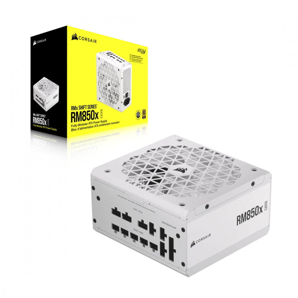 Fuente De Poder Corsair RM850X White SHIFT 850W 80 PLUS Gold