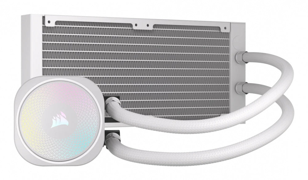 Enfriamiento Liquido Corsair Nautilus 240 Rs Argb Para Cpu - 240mm - Blanco