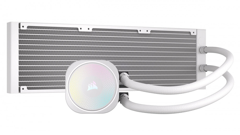 Enfriamiento Liquido Corsair Nautilus 360 RS ARGB Para CPU - 360mm - Blanco