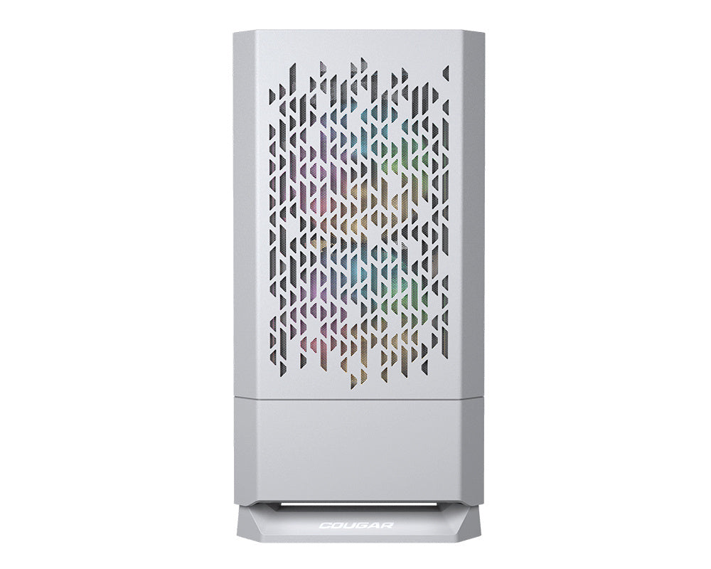 Gabinete Cougar MG140 Air RGB - Micro ATX - Blanco