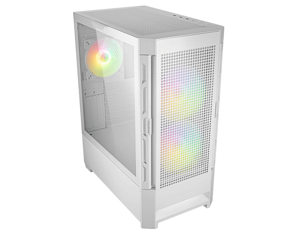 Gabinete Cougar Duoface RGB - E-ATX - Blanco