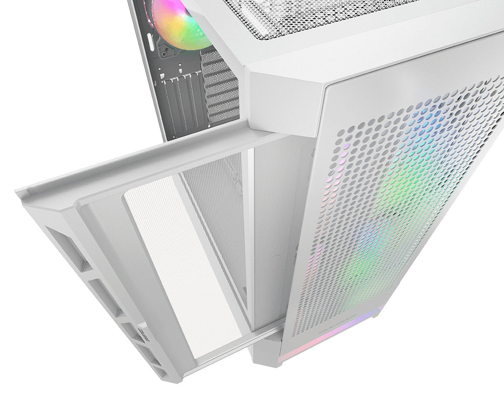 Gabinete Cougar Airface RGB - E-ATX - Blanco