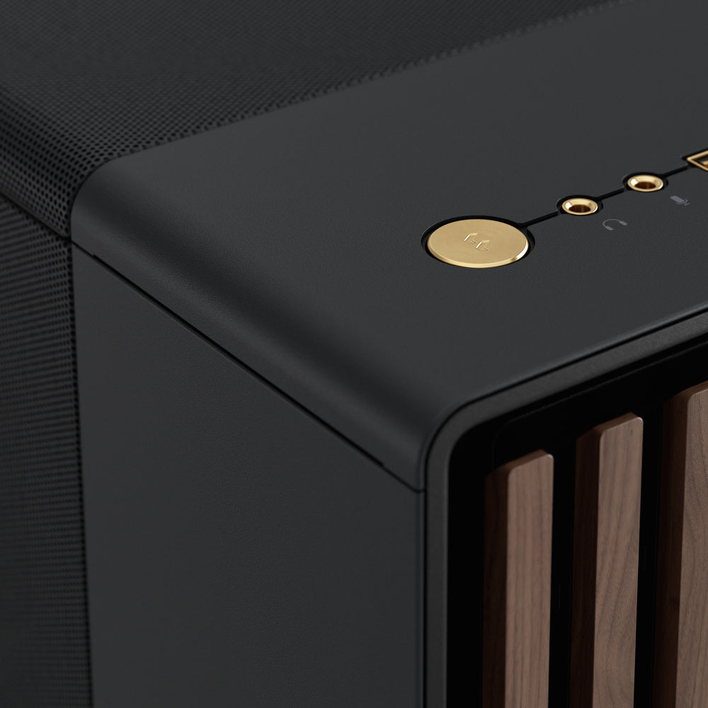 Gabinete Fractal Design North Mesh - Micro ATX - Negro