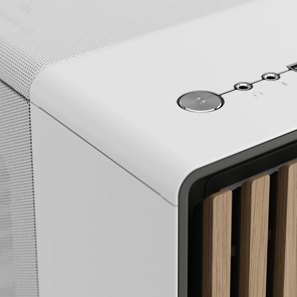 Gabinete Fractal Design North Mesh - Micro ATX - Blanco