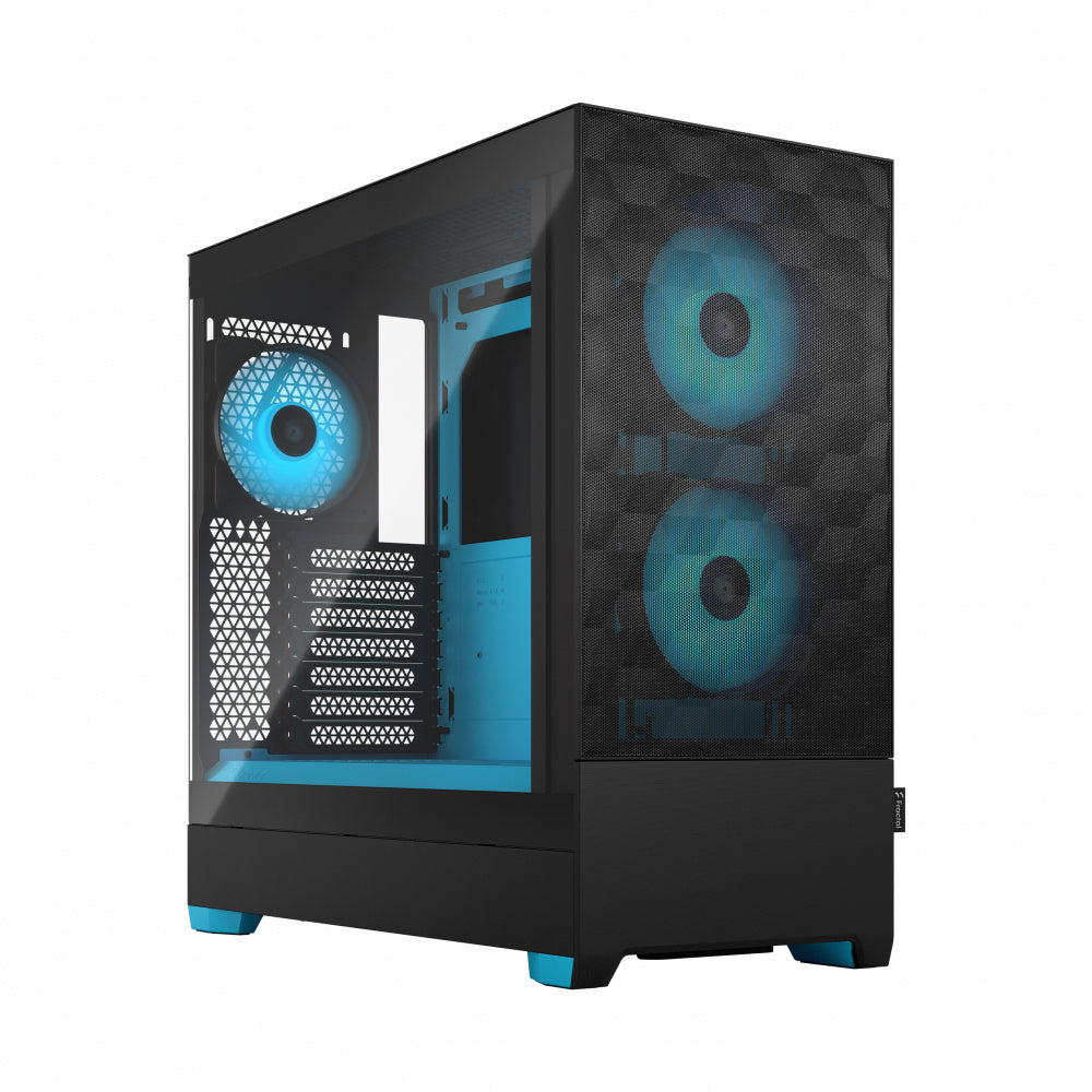 Gabinete Fractal Design Pop Air - ATX - Negro/Azul
