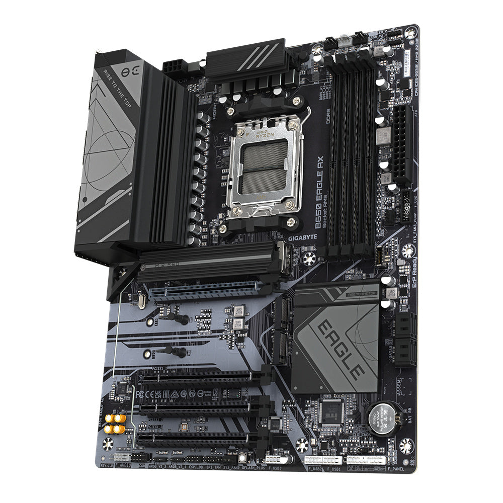 Tarjeta Madre Gigabyte B650 EAGLE AX - S-AM5 - ATX 7600Mhz - 192GB - Compatible con DDR5