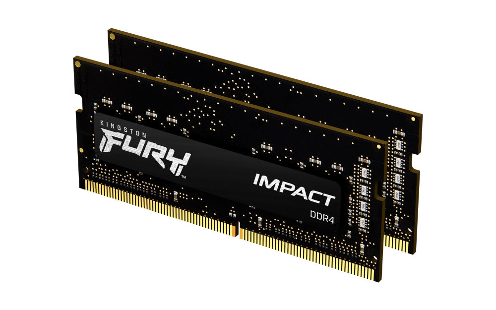 Memoria RAM SODIMM Kingston Fury Impact 32Gb | 2X16GB | DDR4 3200Mhz