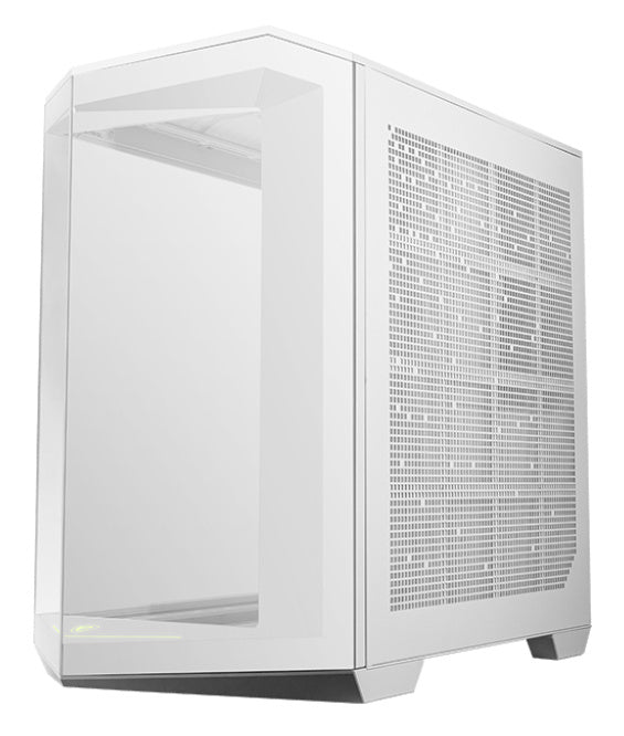 Gabinete MSI MAG PANO 100R PZ Argb - Atx - Incluye 4 Ventiladores - Blanco