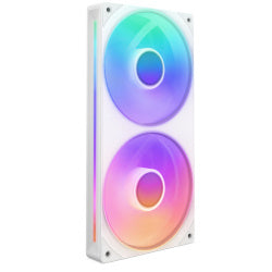Ventilador NZXT F240 RGB Core 2x 120mm - Blanco