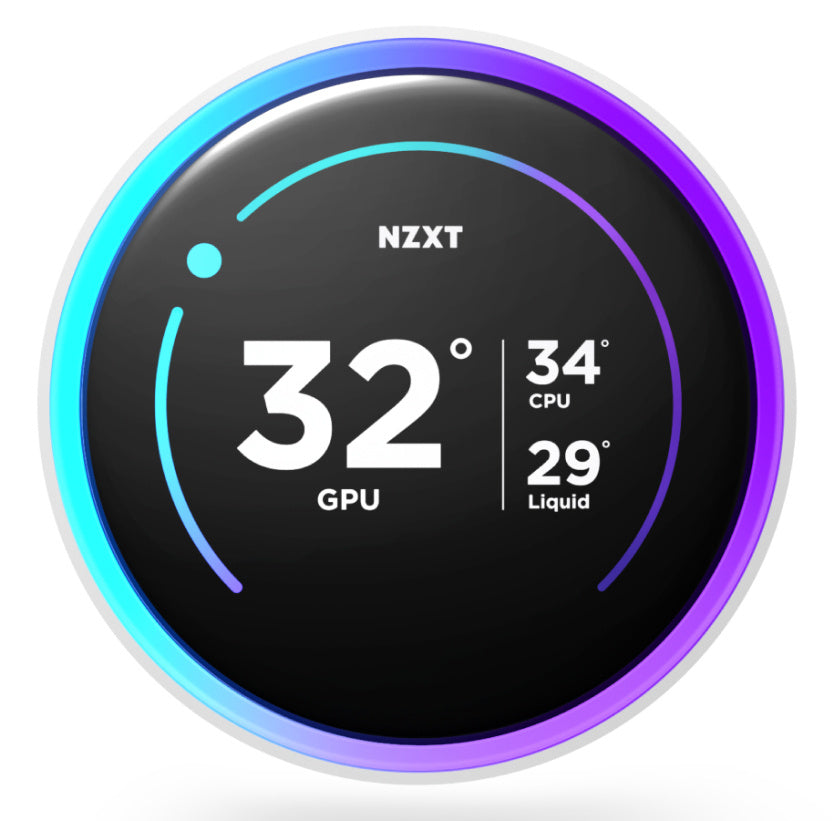 Enfriamiento Liquido NZXT Kraken Elite 360 RGB V2 Para CPU - 360mm - Blanco