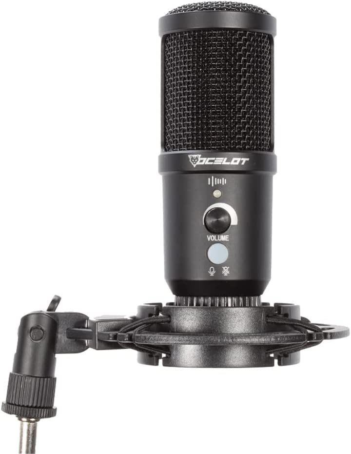 Ocelot Gaming Micrófono Para Streaming OGMIC-03 | Alámbrico | USB-A