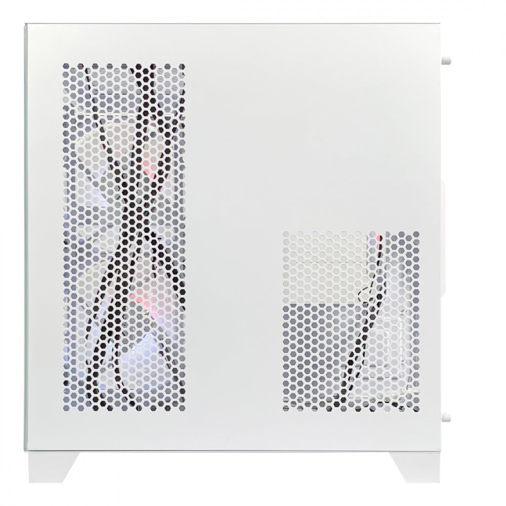 Gabinete Xzeal Panzer II Cubo CX12 - Micro ATX - Blanco