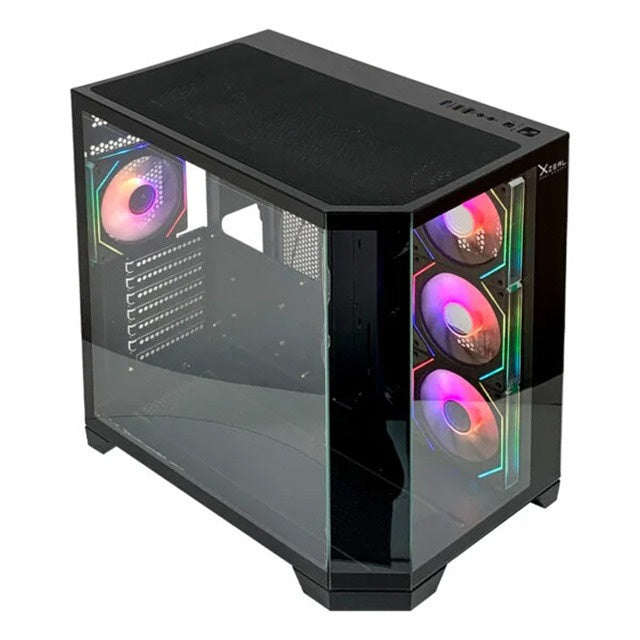 Gabinete Xzeal X-Tron - Micro Atx - Negro