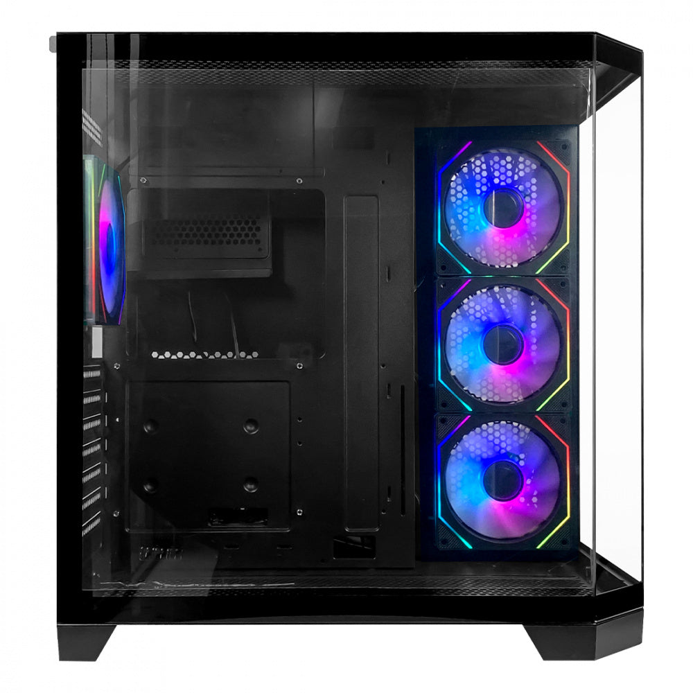 Gabinete Xzeal X-Tron - Micro Atx - Negro