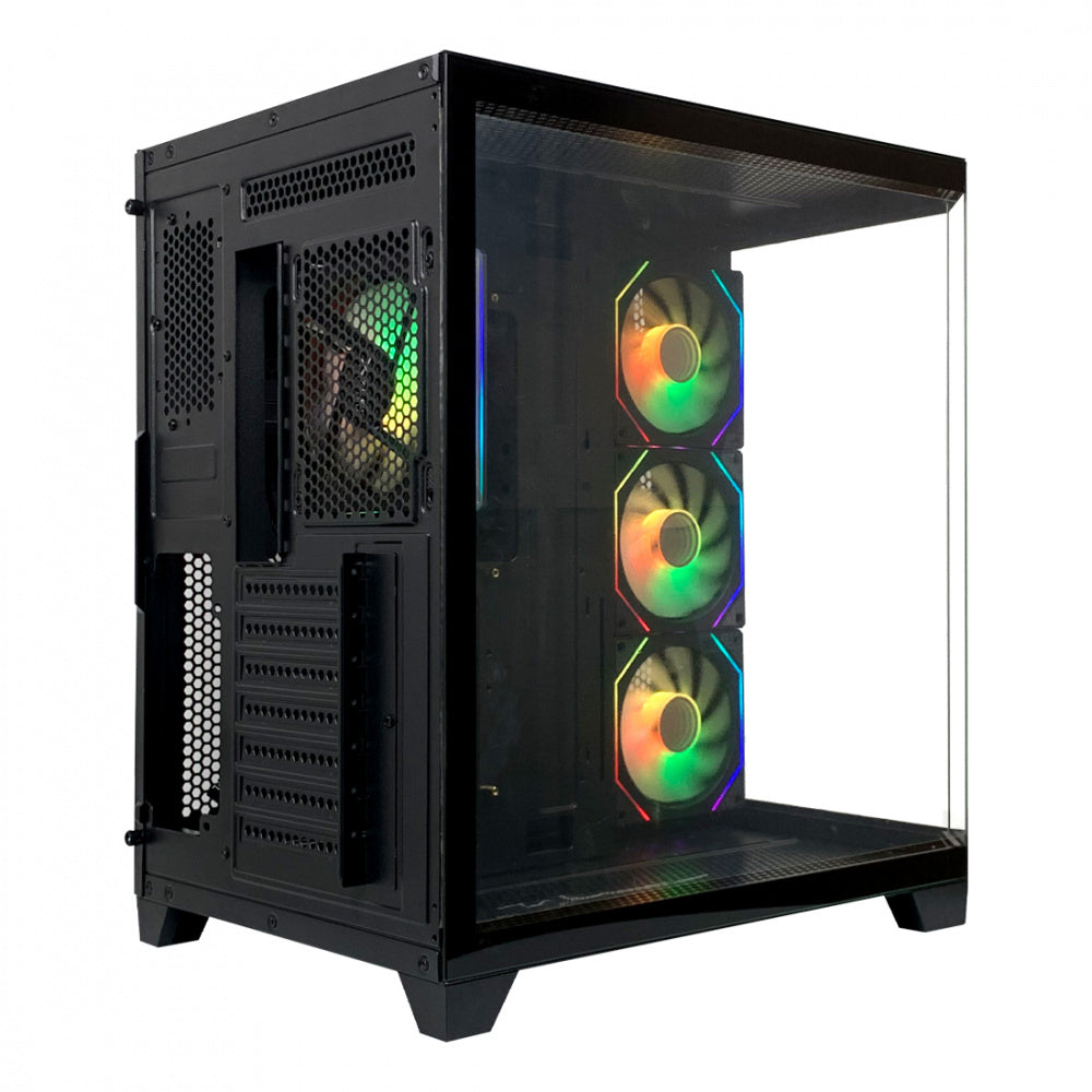 Gabinete Xzeal X-Tron - Micro Atx - Negro