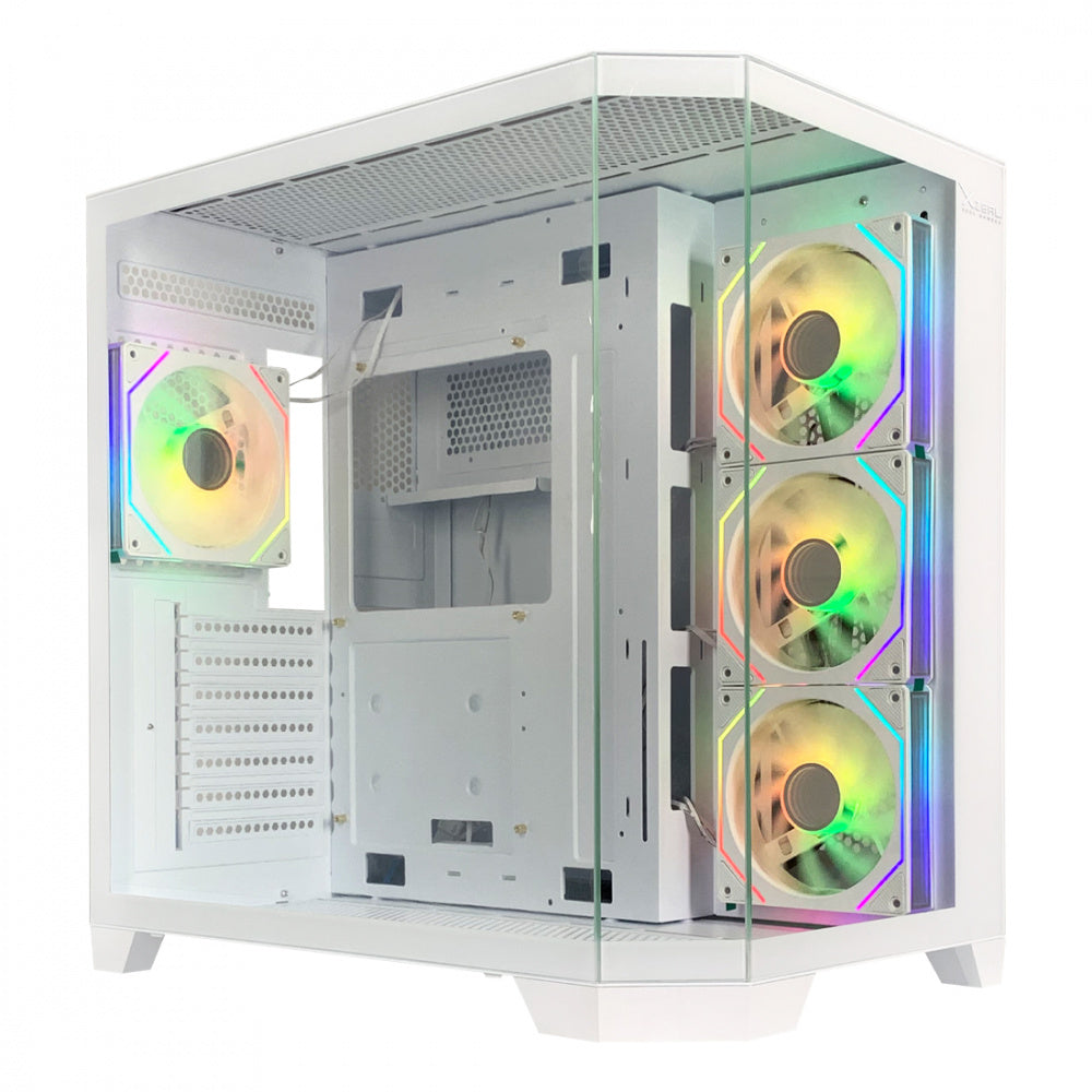 Gabinete Xzeal X-Tron - Micro ATX - Blanco