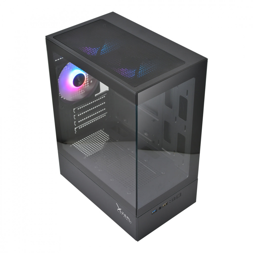Gabinete Xzeal X-Zynergy - Micro Atx - Negro