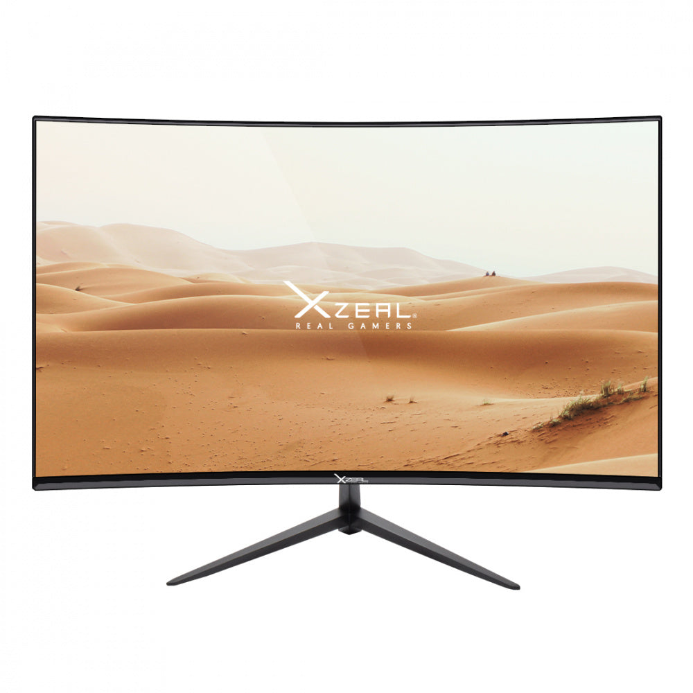 Monitor Gamer Curvo Xzeal Real Gamers XZ3015-1 LED 23.8" 1920x1080 Full HD 165Hz