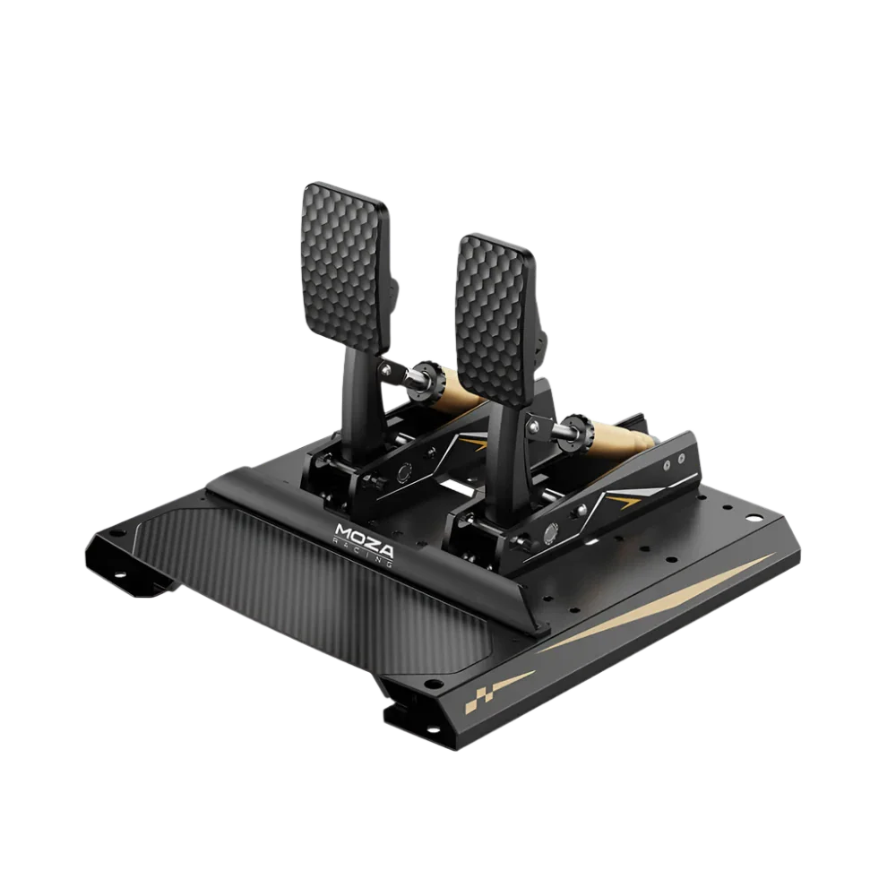 Moza Crp2 — Pedales Profesionales Con Sensor De Carga De 200 Kg