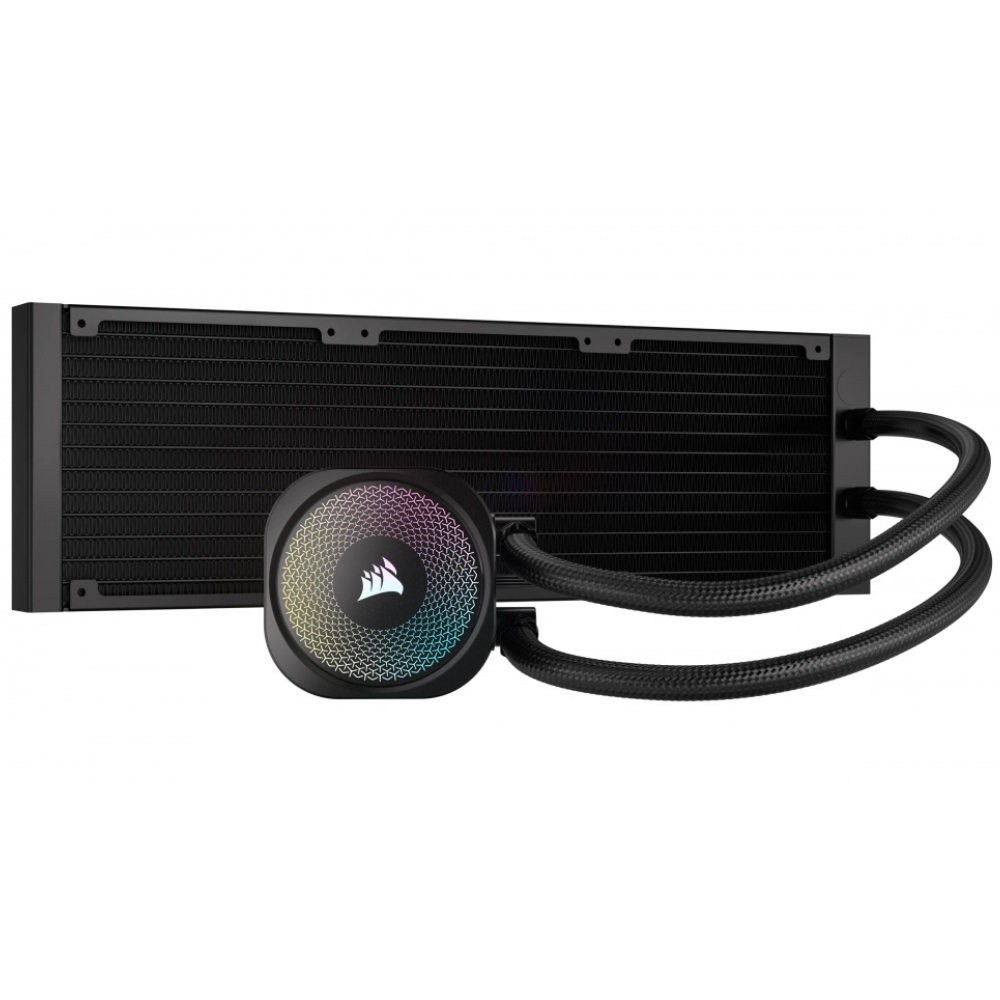 Enfriamiento líquido Corsair Nautilus 360 RS, ARGB, 3X120mm, Negro