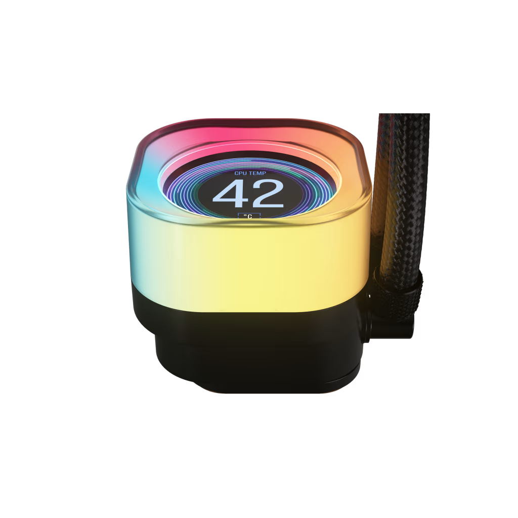 Enfriamiento Liquido Corsair iCUE Link Titan 360RX LCD 3 Fan 360mm Negro