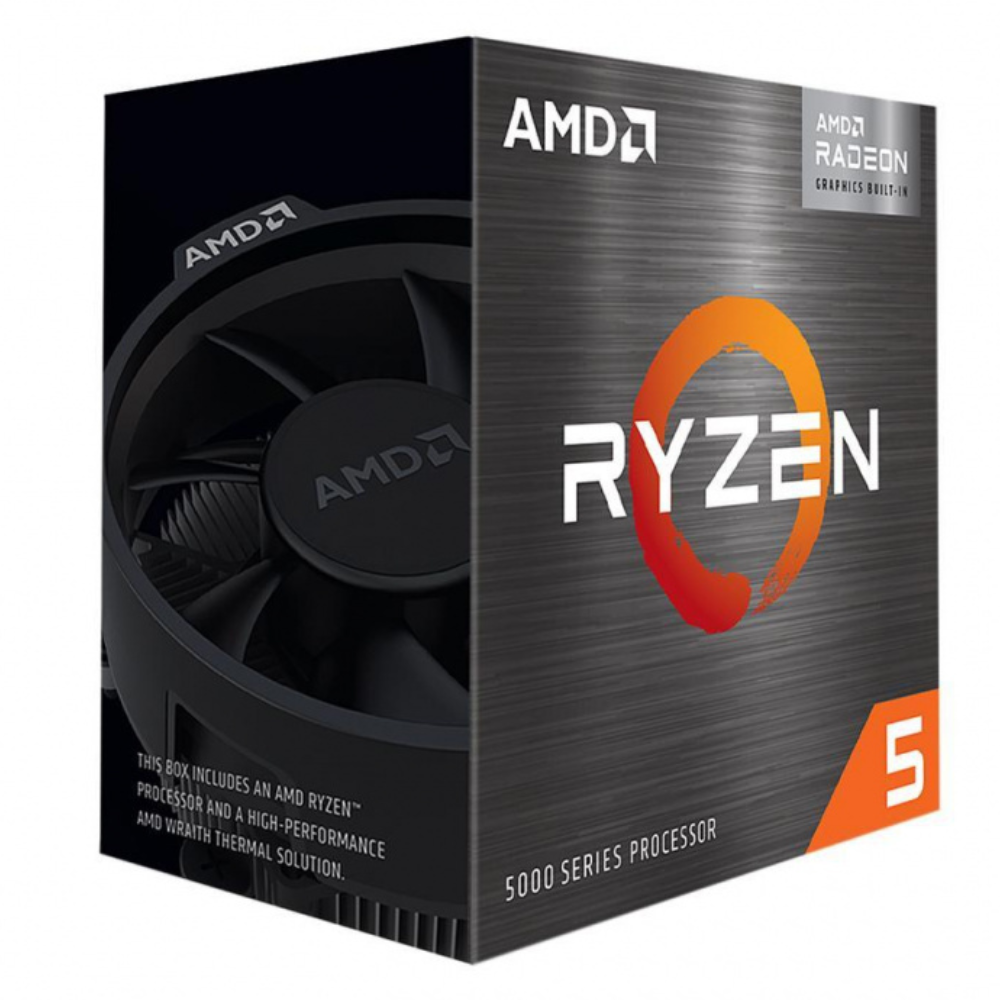 Procesador AMD RYZEN 5 5600G Con AMD Radeon Graphics- S-AM4- 4.40GHz- 6 Nucleos- Incluye Disipador