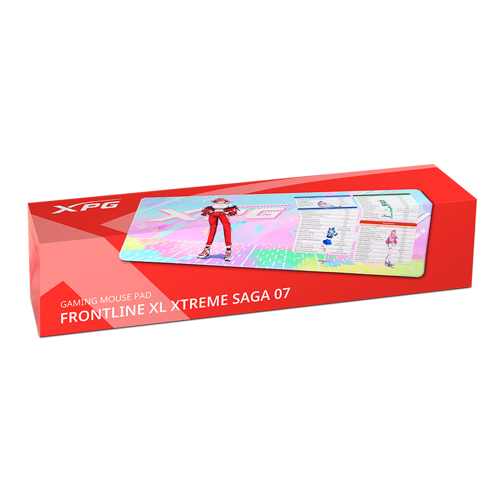Mousepad XPG Frontline XL Xtremesaga07, Microfibra, XL 900x400x3mm.