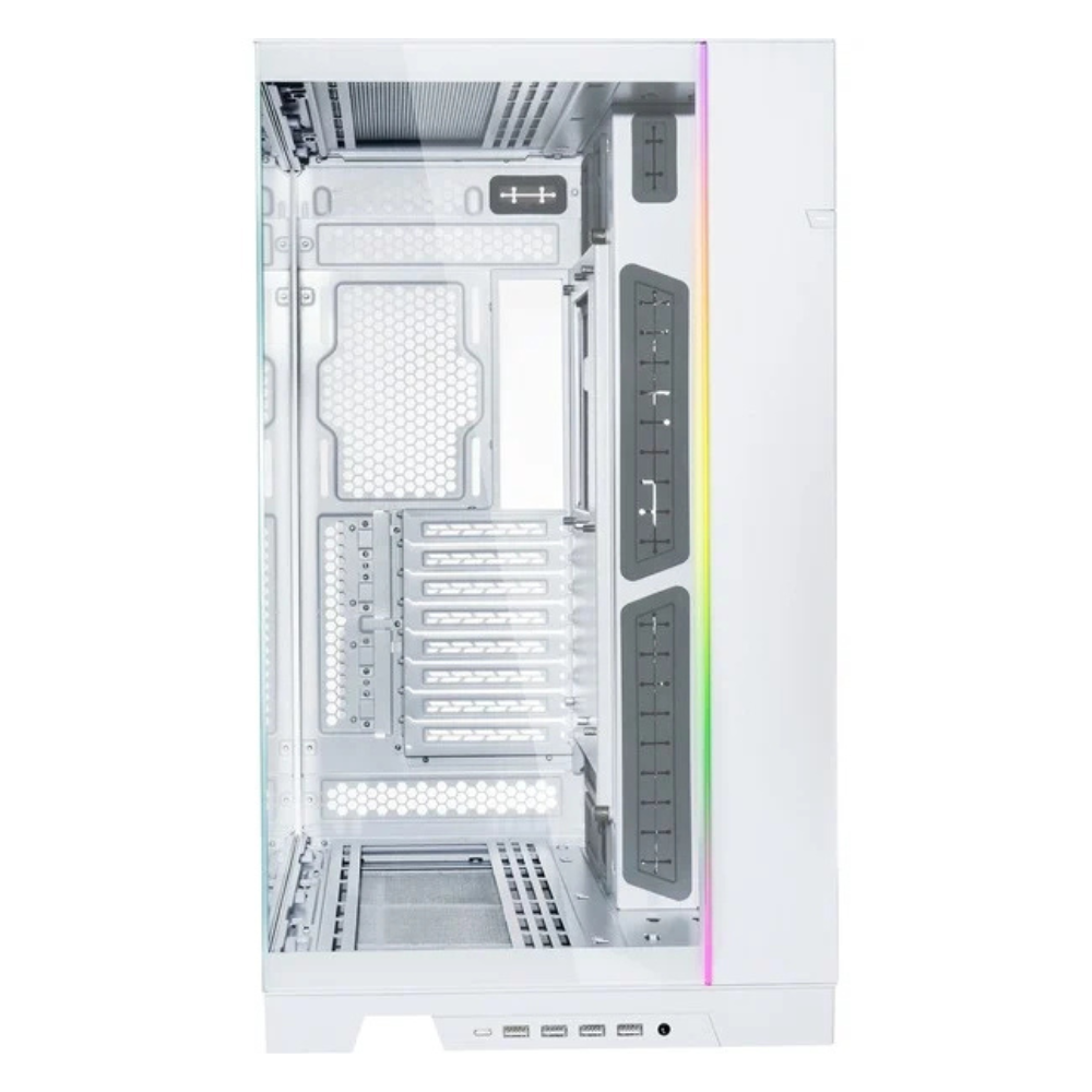 Gabinete Lian Li Dinámico Evo Xl Rgb | Crist Temp Eatx | Blanco