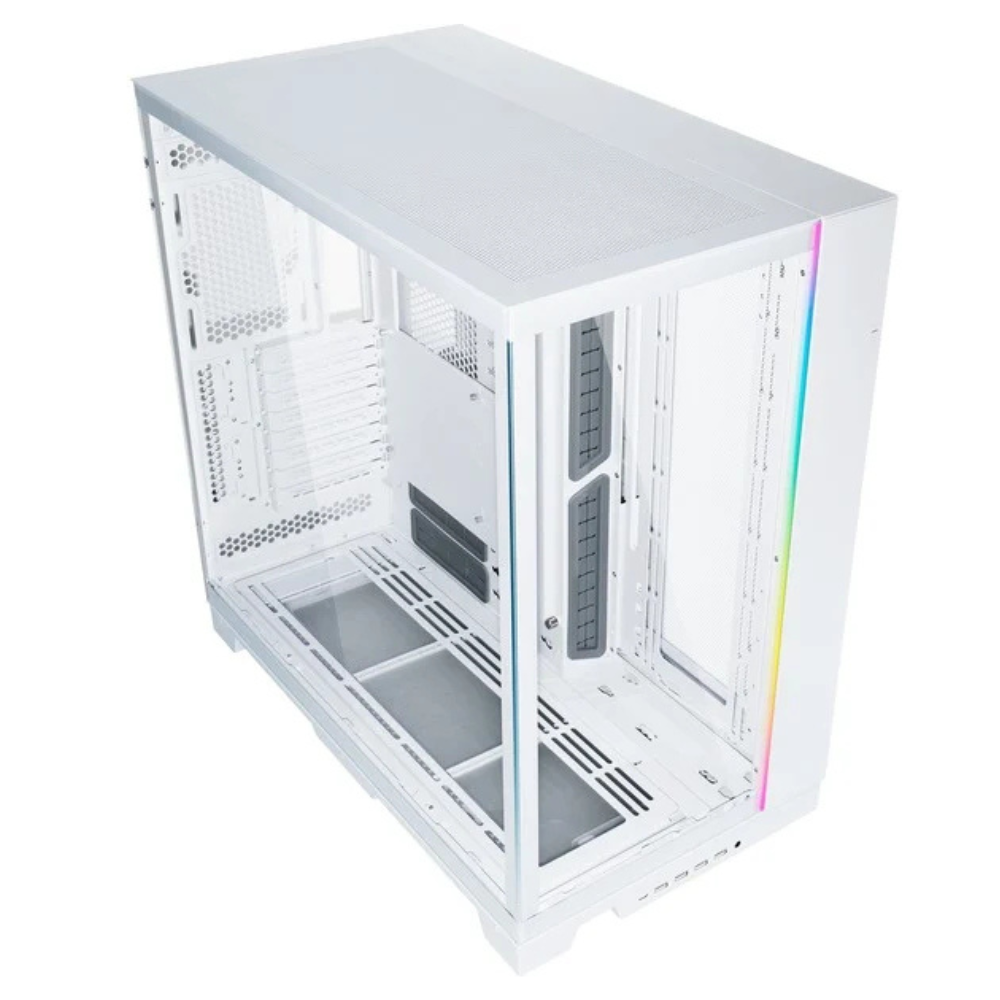 Gabinete Lian Li Dinámico Evo Xl Rgb | Crist Temp Eatx | Blanco