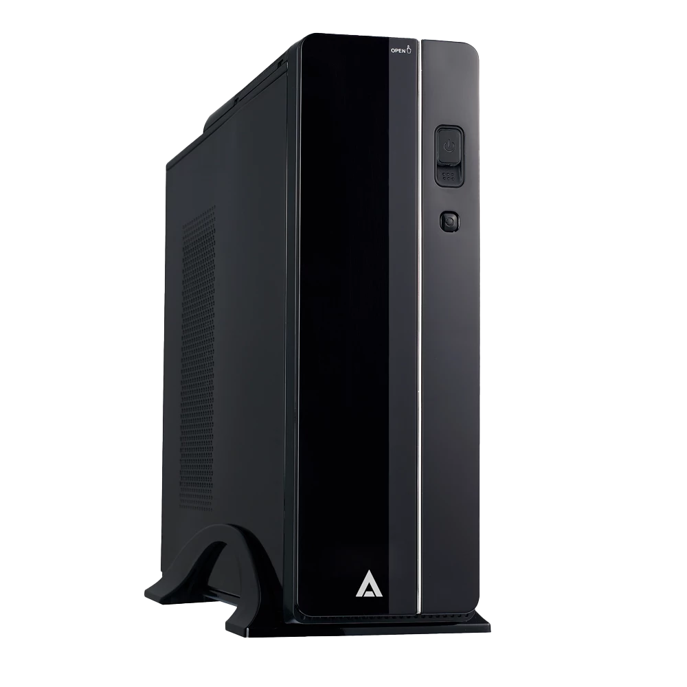 Gabinete Acteck Bern GS460, Slim | Micro ATX, Fuente SFX 500W, Negro