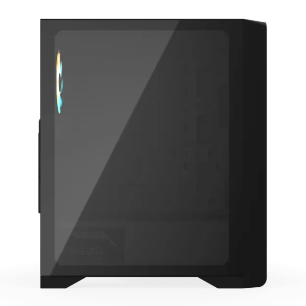 Gabinete Gigabyte C103, Micro ATX, Incluye Fuente 650W Gold y 1 ventilador, Negro
