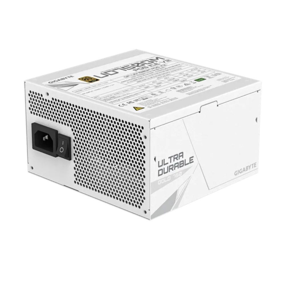Fuente De Poder Gigabyte PG5 ICE 750W, 80 Plus Gold, Blanco