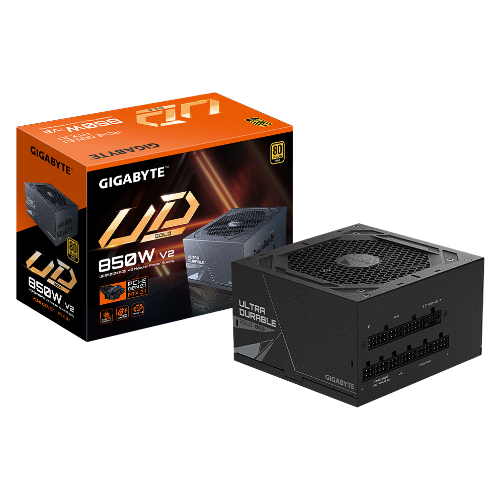 Fuente De Poder Gigabyte, 850W, Modular, 80 Plus Gold