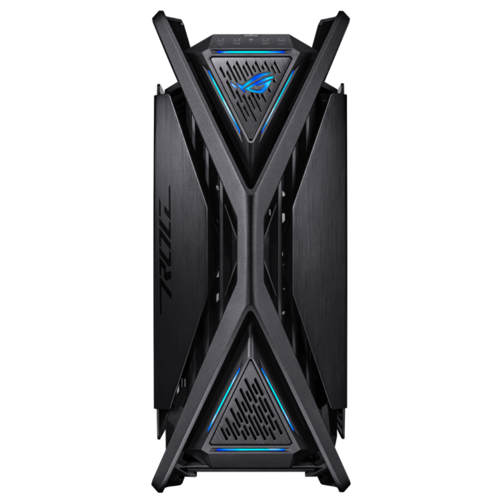 Gabinete Asus GR701 Rog Hyperion, Media Torre, Malla, Negro.