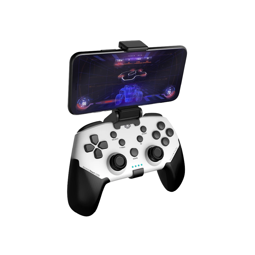 Gamepad | Kontrol React G575 | Blanco-Negro