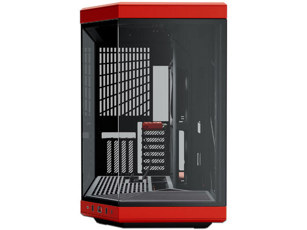 Gabinete HYTE Y70 - ATX - Negro/Rojo
