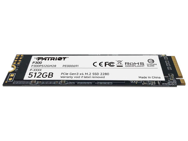 Unidad De Estado Sólido M.2 Patriot P300 512GB