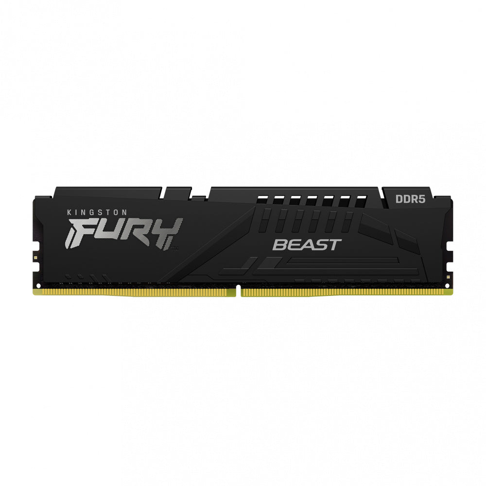 Memoria Ram Kingston Fury Beast Negro Expo, 64GB (2X32GB), DDR5, 6000Mts.