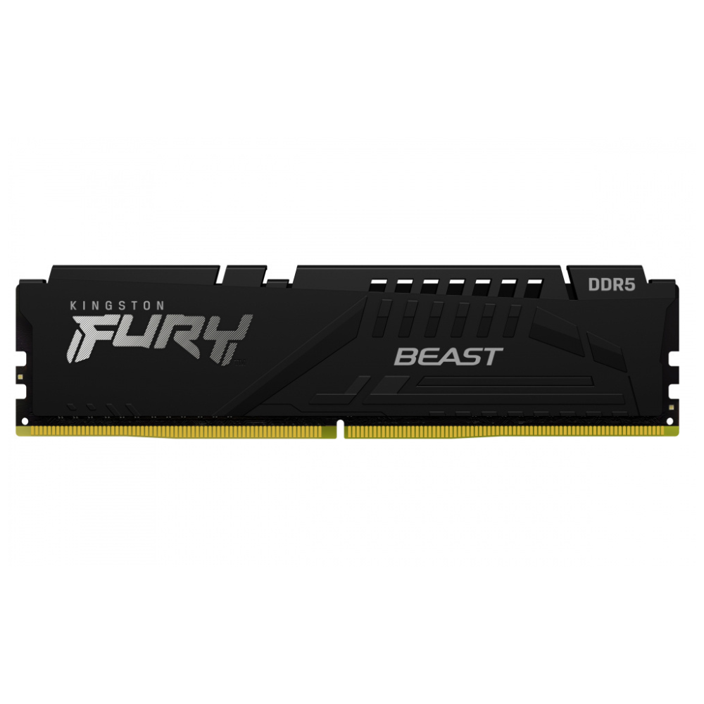 Memoria RAM Kingston FURY Beast DDR5, 6800MHz, 16GB, CL34, EXPO, Negro