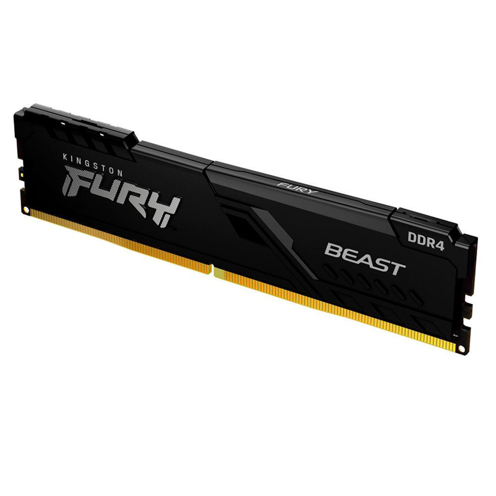 Memoria RAM DIMM Kingston Fury Beast 32GB DDR4 3600Mhz Negro