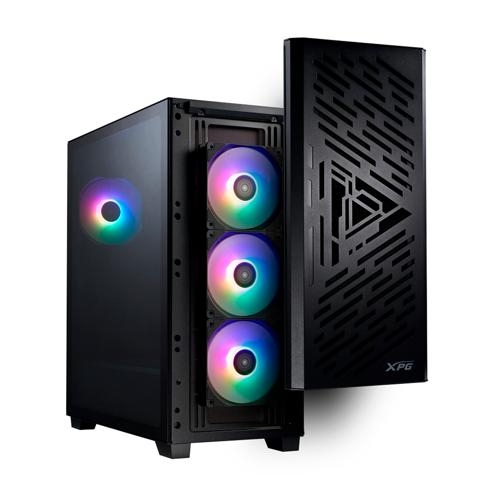Gabinete XPG Lander 501, Full Tower EATX, Vidrio Templado, Negro.